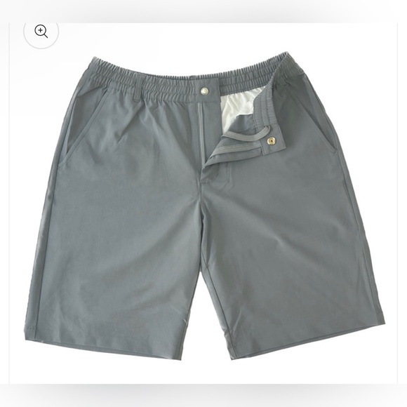 Waddaplaya Gray 9” Golf Shorts 30 New w/o tags - Picture 4 of 11